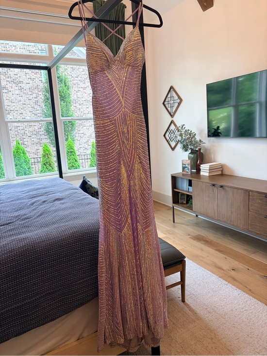 B Darlin Dresses & Skirts - B. Darlin Lavender Sequin Party Dress